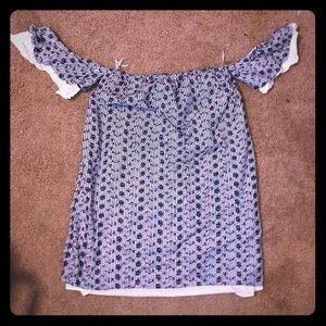 Off the shoulder top